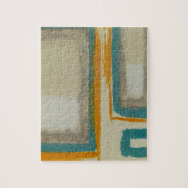 Mjuk och djärv Rothko inspirerad abstrakt Pussel