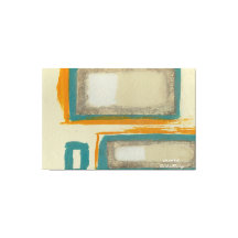 Mjuk och djärv Rothko-inspirerad abstrakt signerad