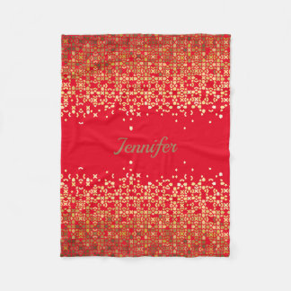 Mjuk och Elegant-rank för sofistikerad dekoration Fleecefilt