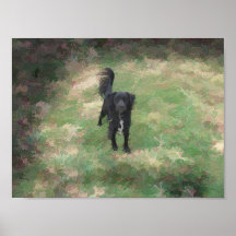 Mjuk och enkel målning av Abstrakt