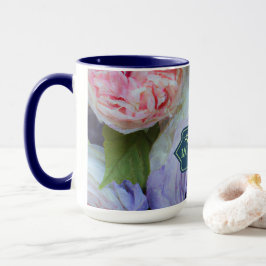 Mjuk och fetstig multiblomma Personlig mugg