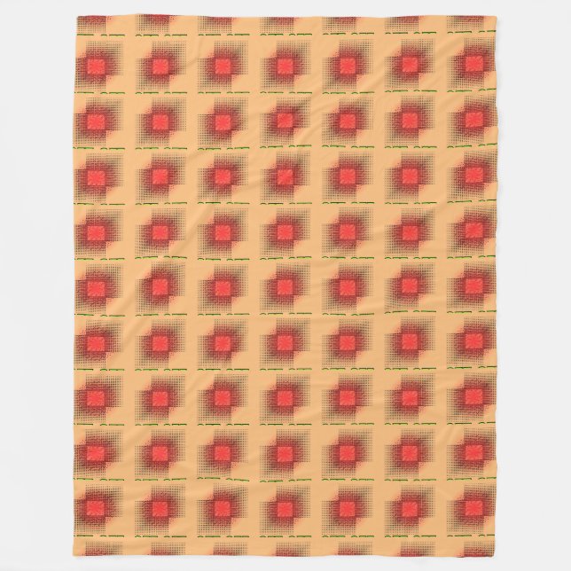 Mjuk och Mysigt Fleece Blanket | ANPASSADE (Framsidan)