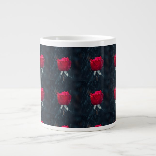 Mjuk och neutral mugg🌹 jumbo mugg (Framsidan)