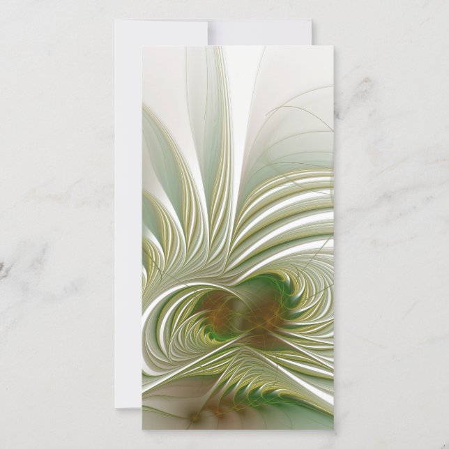 Mjuk och ömtålig fantasinblomma spara datumet (Framsida)