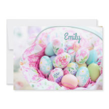 Mjuk och Söt Pastel Påsk Basket