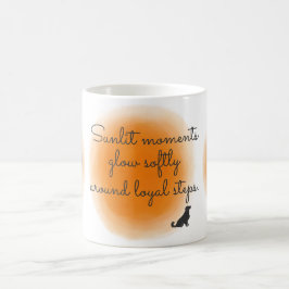 Mjuk orange Golden Retriever anpassad bild Kaffemugg