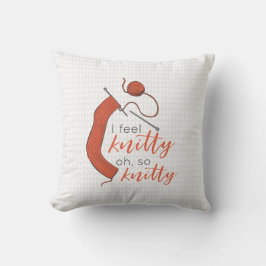 Mjuk Orange jag känner Knitty.. Kudde