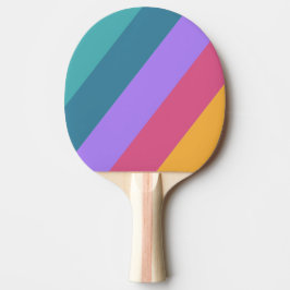 Mjuk Pansy Drömmodig Randig Pingisracket