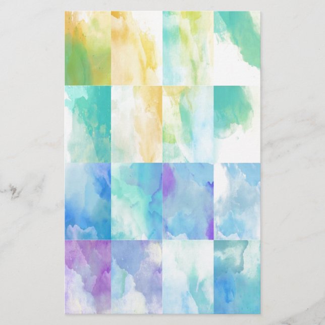 Mjuk pastel brevpapper (Framsida)