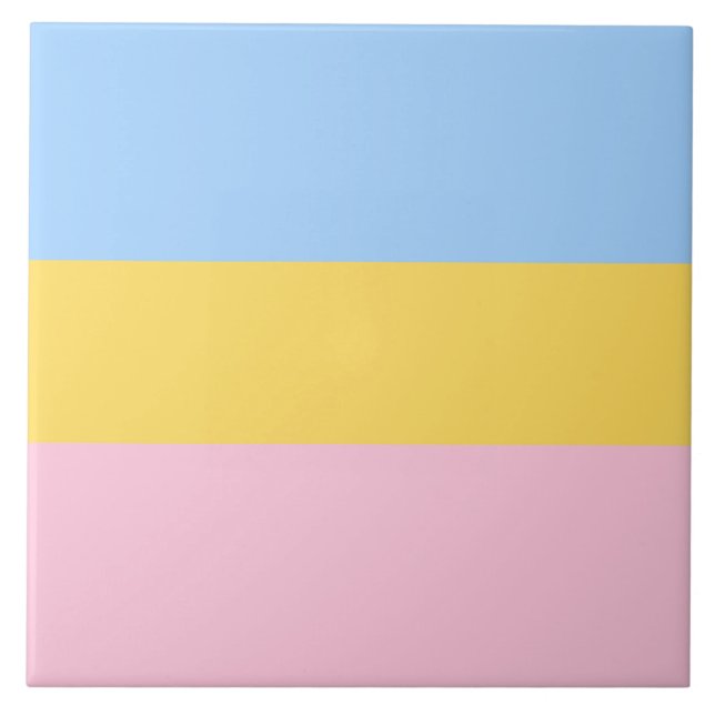Mjuk Pastel Färg Kakelplatta (Framsidan)