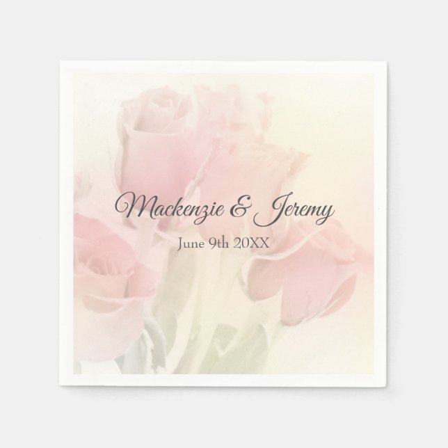 Mjuk pastel Ro 2 Pappersservett (Framsidan)