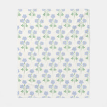 Mjuk Pastell Ängsblomma Flortäcke
