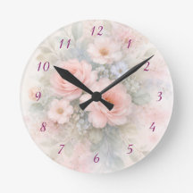 Mjuk Pastell Blomsterbukett