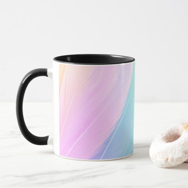 Mjuk Pastell Estetisk Mugg (Med munk)