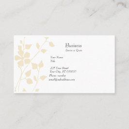 Mjuk pastell för blek blom- påkostat stycke visitkort