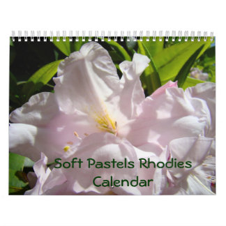 Mjuk Pastell Rhodies Kalender Rhododendrons Blommi