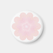 Mjuk Pastell Rosa Grafisk Blomma