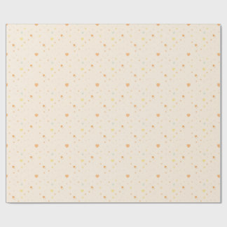 Mjuk Pastell Whimsisk Mönsterpresentpapper Presentpapper