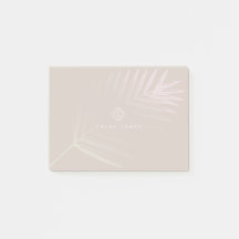 Mjuk pastellfärgad gradient Handflatan Gren Tropic