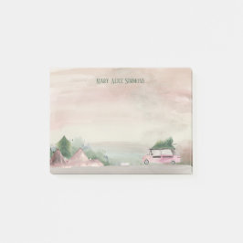 Mjuk pastelljulscen - Hämta Träd Post-it Block