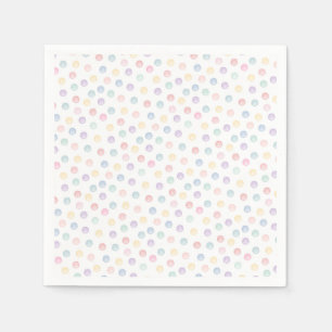 Mjuk Polka dots - Valfri Tillfälle Pappersservett