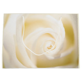 Mjuk presentpåse med rosprint