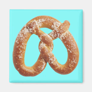 Mjuk Pretzel Magnet