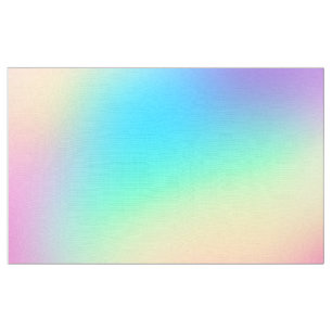 Mjuk prismatisk Pastellns regnbågsövertoning Tyg