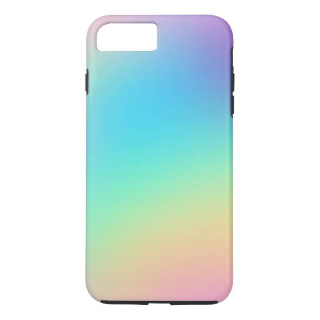 Mjuk prismatisk pastellövertoning Case-Mate iPhone skal (Baksida)
