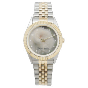 Mjuk Ro i Bloom-Personligen Armbandsur