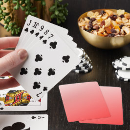 Mjuk röd rosa gradientbakgrund minimal abstrakt casinokort