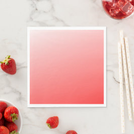 Mjuk röd rosa gradientbakgrund minimal abstrakt pappersservett
