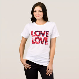 Mjuk Romantisk Flickors Förslag T-shirt