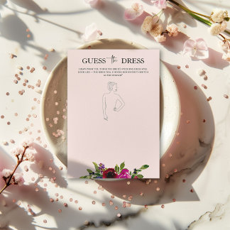 Mjuk Rosa Akvarell Blommig Bröllopsfest Lek