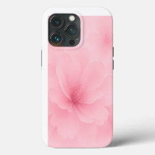 Mjuk Rosa Akvarell Blommor
