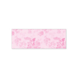 Mjuk Rosa Akvarell – Elegant Rosendesign Självfärgande Stämpel