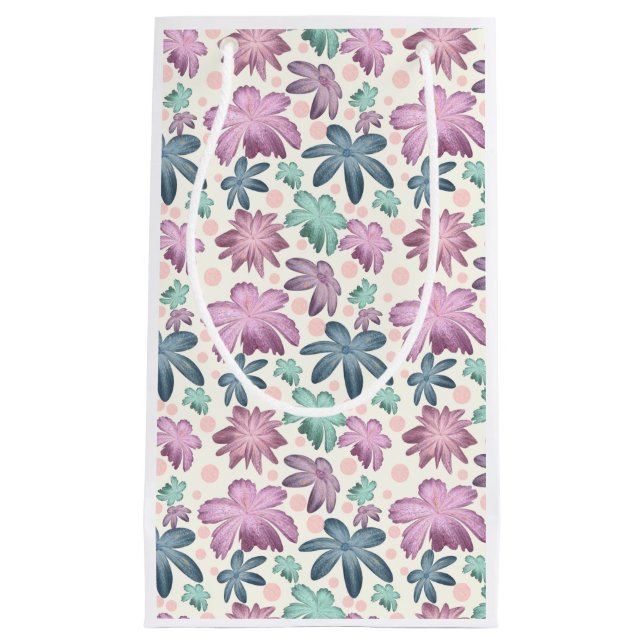 Mjuk Rosa Blommig Vattenfärg Mönster |  Tapet (Framsidan)