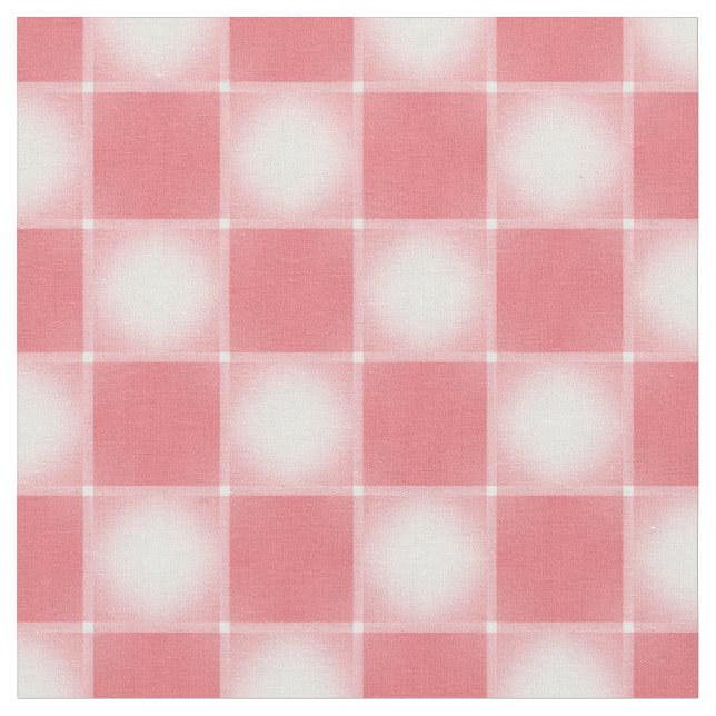 Mjuk Rosa Checkerboard Tyg (Närbild)