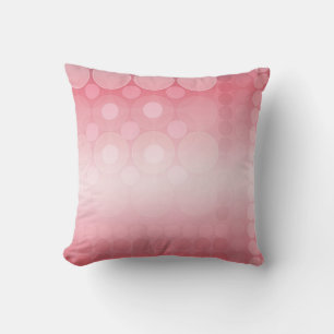 Mjuk Rosa Dream Bubbles Mönster Cushion / Pillow Kudde