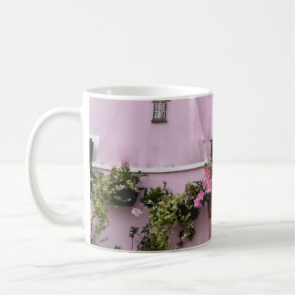 Mjuk Rosa Drömligt Litet Hus Kaffe Mugg