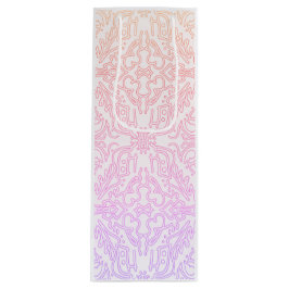 Mjuk rosa drömmig mandala-mönsterserie