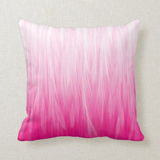 Mjuk Rosa Feathers Pillow Kudde