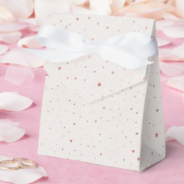 Mjuk Rosa Hjärtan Favoritlåda Presentaskar (Bröllop)