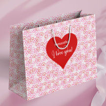 Mjuk Rosa Hjärtan Jag Älskar Dig Personlig Valenti