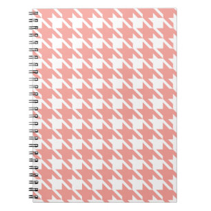 Mjuk Rosa Houndstooth bärbar dator Anteckningsbok