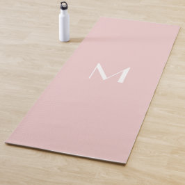 mjuk rosa - lägg till monogram