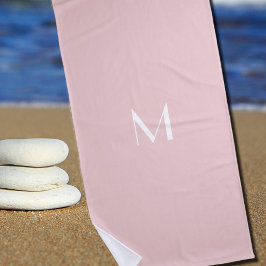 mjuk rosa - lägg till monogram