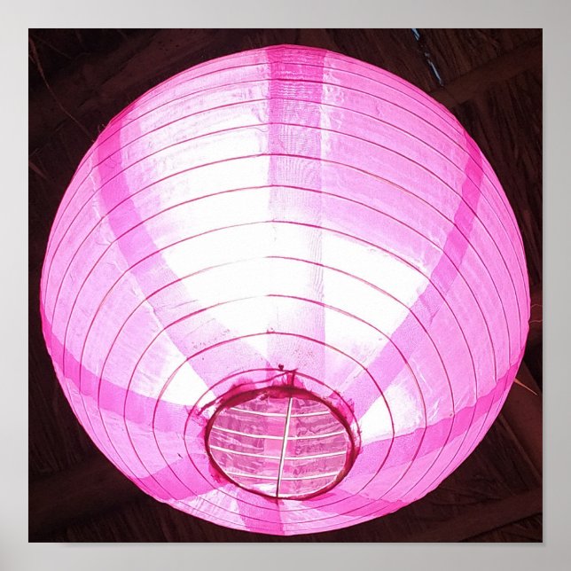 Mjuk Rosa Luminescence Poster (Framsidan)