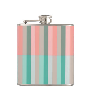 Mjuk Rosa Peach Amber Yucca och Arbor Grönt Trans Fickplunta