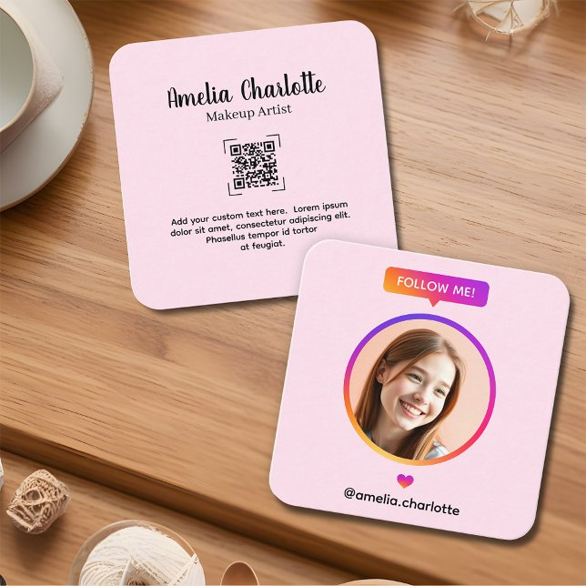 Mjuk Rosa Profilbilds Sociala Medier Nätverkande (Skapare uppladdad)
